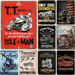 Carteles vintage motos - Vintage Shop