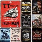 Carteles vintage motos - Vintage Shop